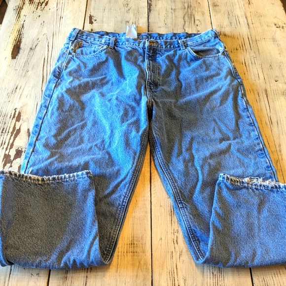 Carhartt Other - Flannel Lined Carhartt Jeans